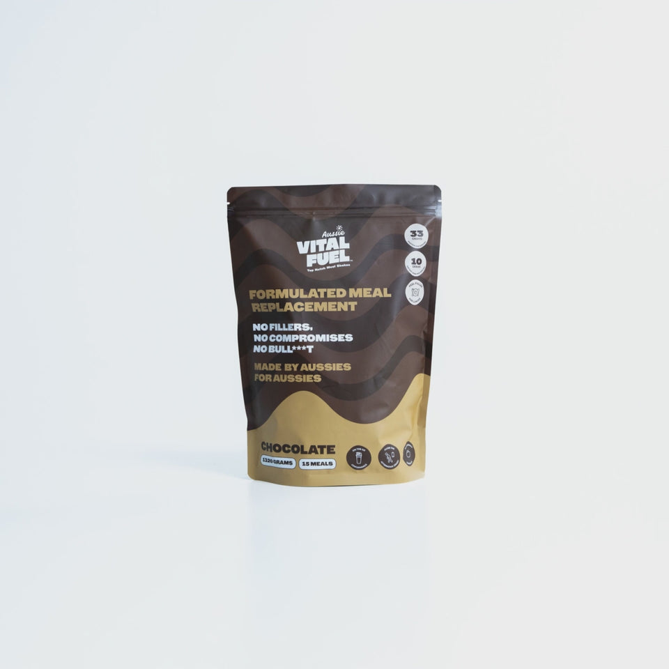 Aussie Vital Fuel Chocolate bag, turning