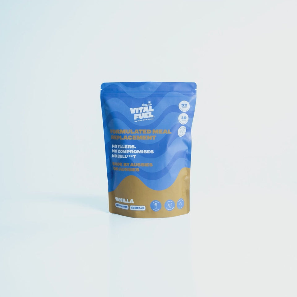 Aussie Vital Fuel Vanilla bag, turning